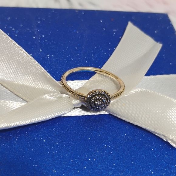 Pandora Jewelry - Authentic Pandora 925 Sterling Silver CZ Sparkly Ring Sz.54=7